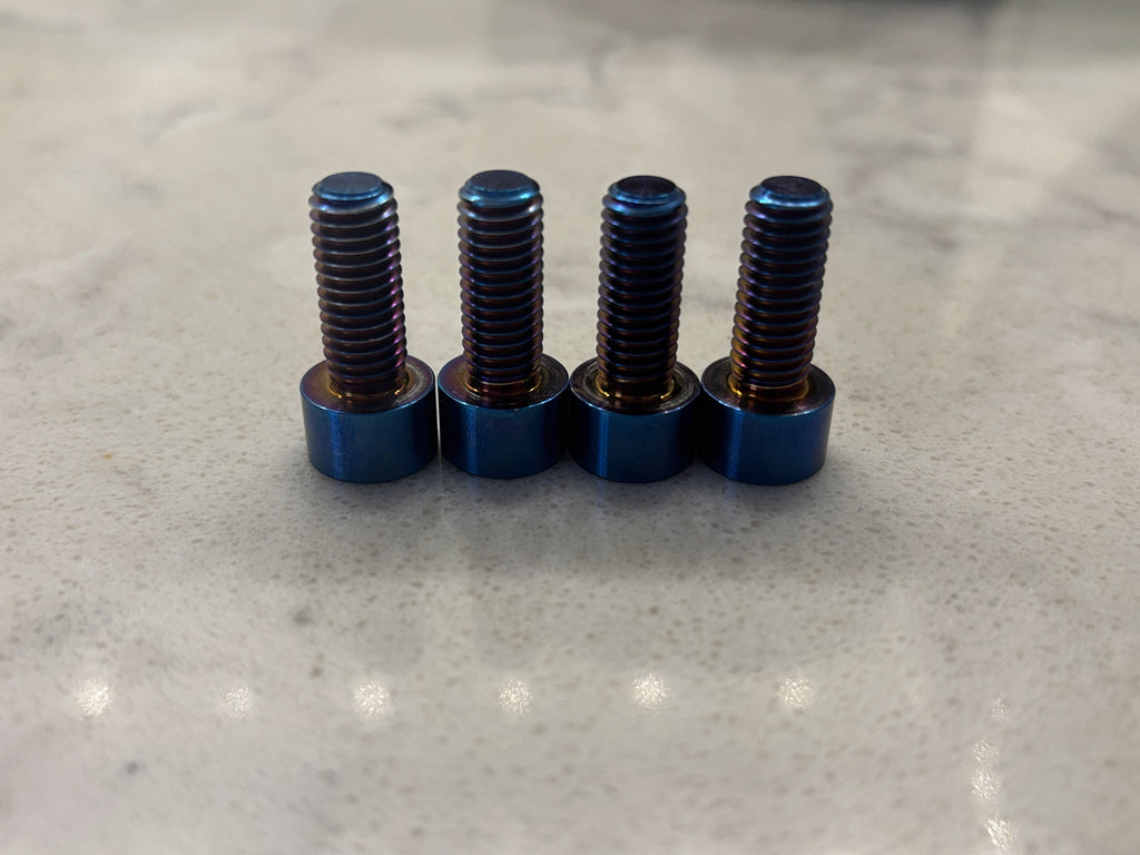 titanium peg bracket bolts (set of 4) all emoto