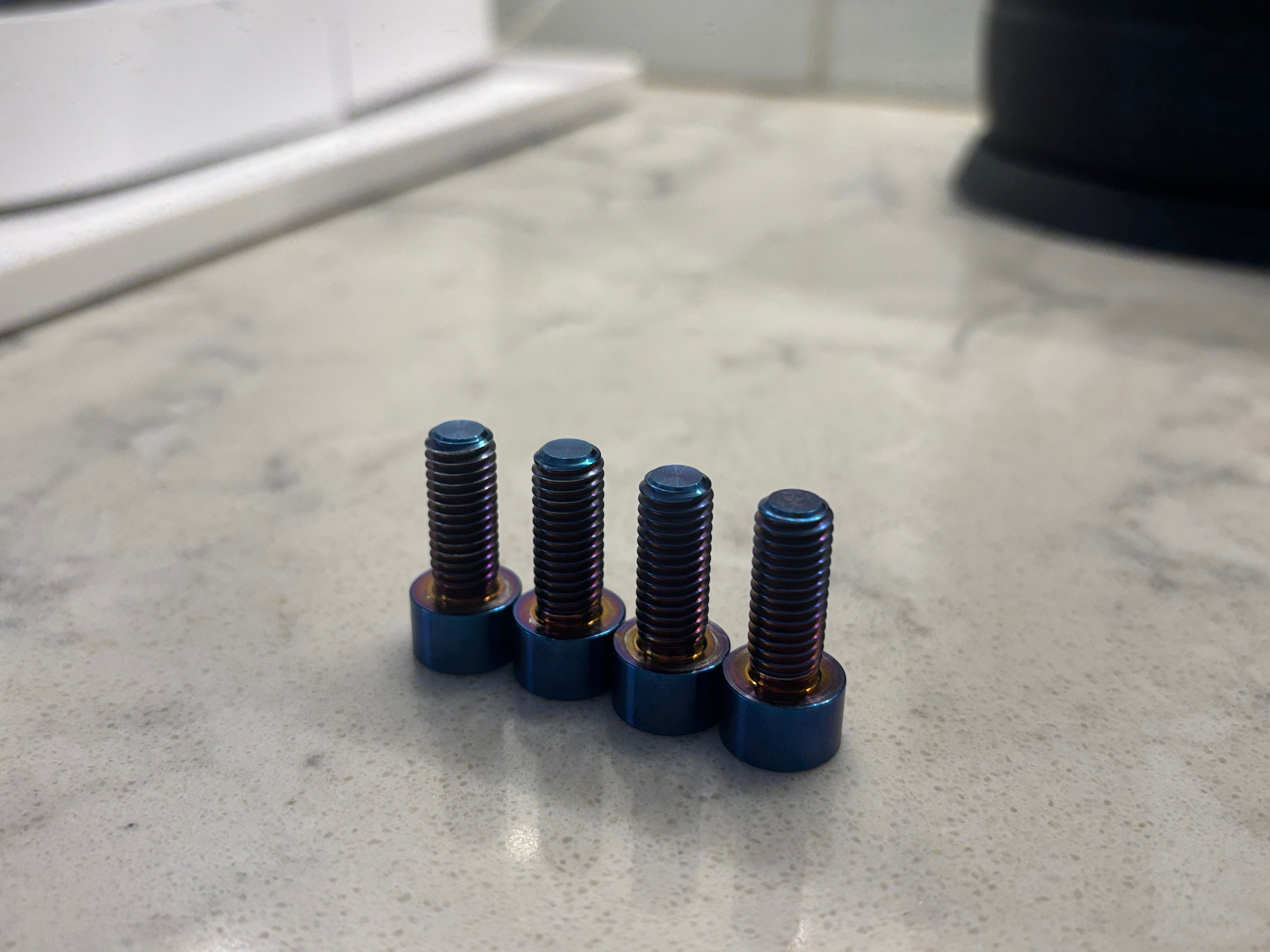 titanium peg bracket bolts (set of 4) all emoto