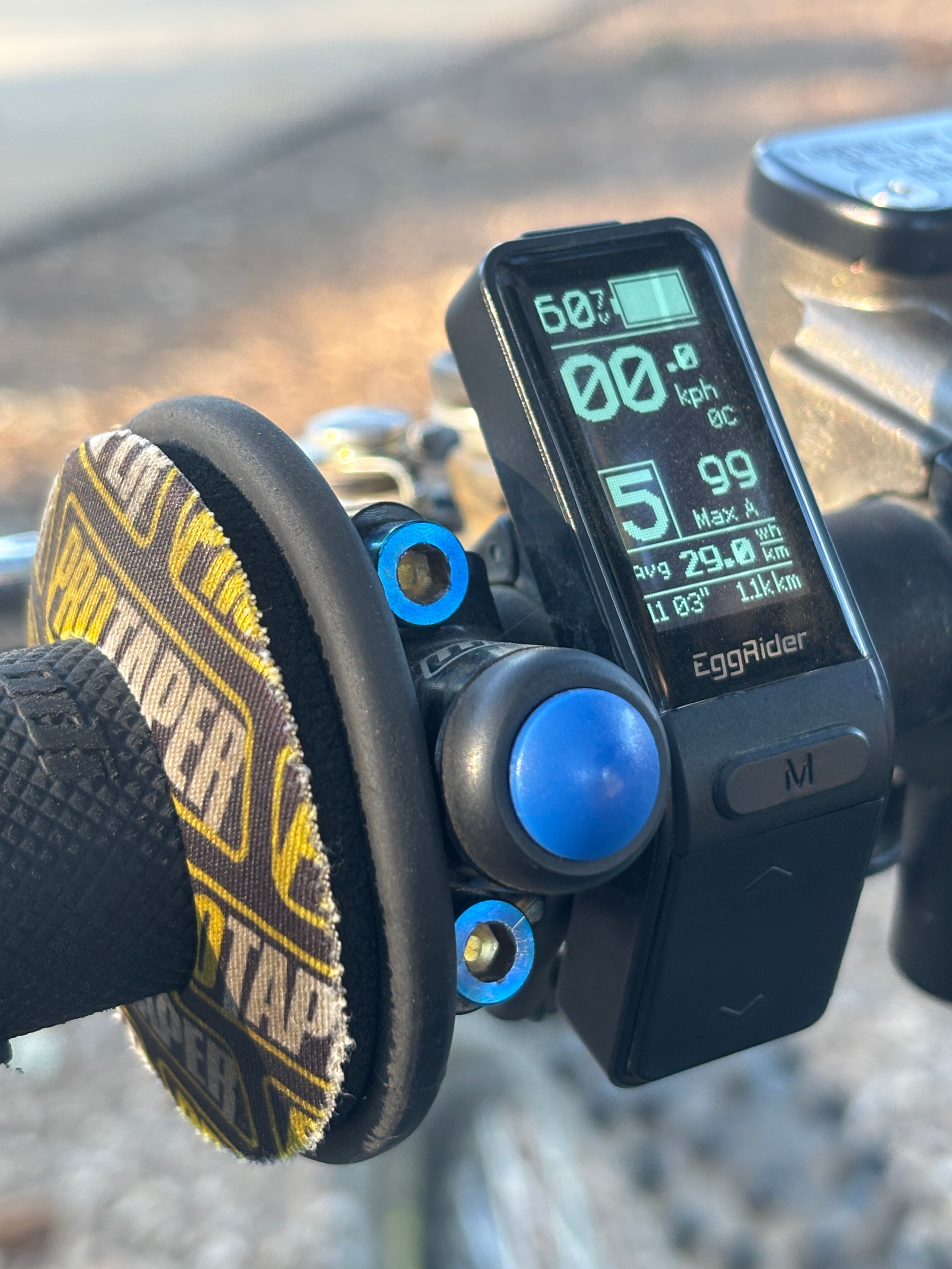 Titanium Warp9 horn / light mounts (set of 2)