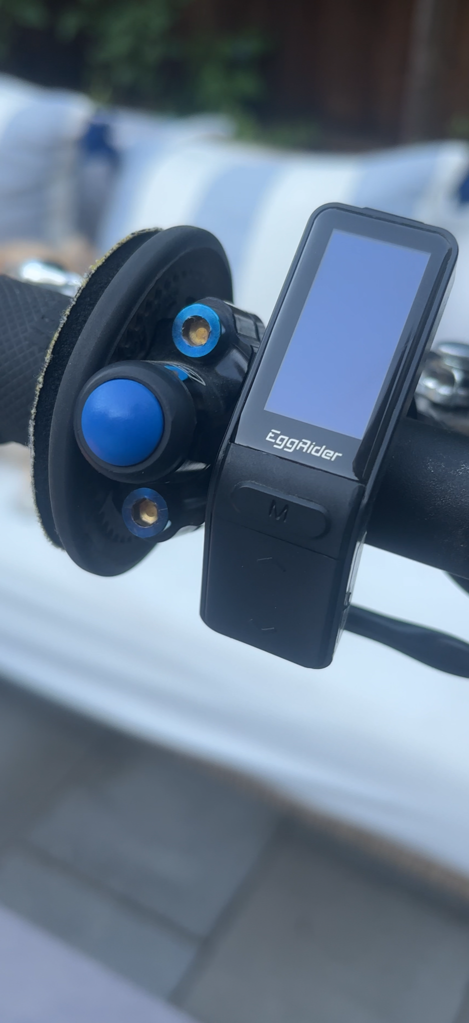 Titanium Warp9 horn / light mounts (set of 2)