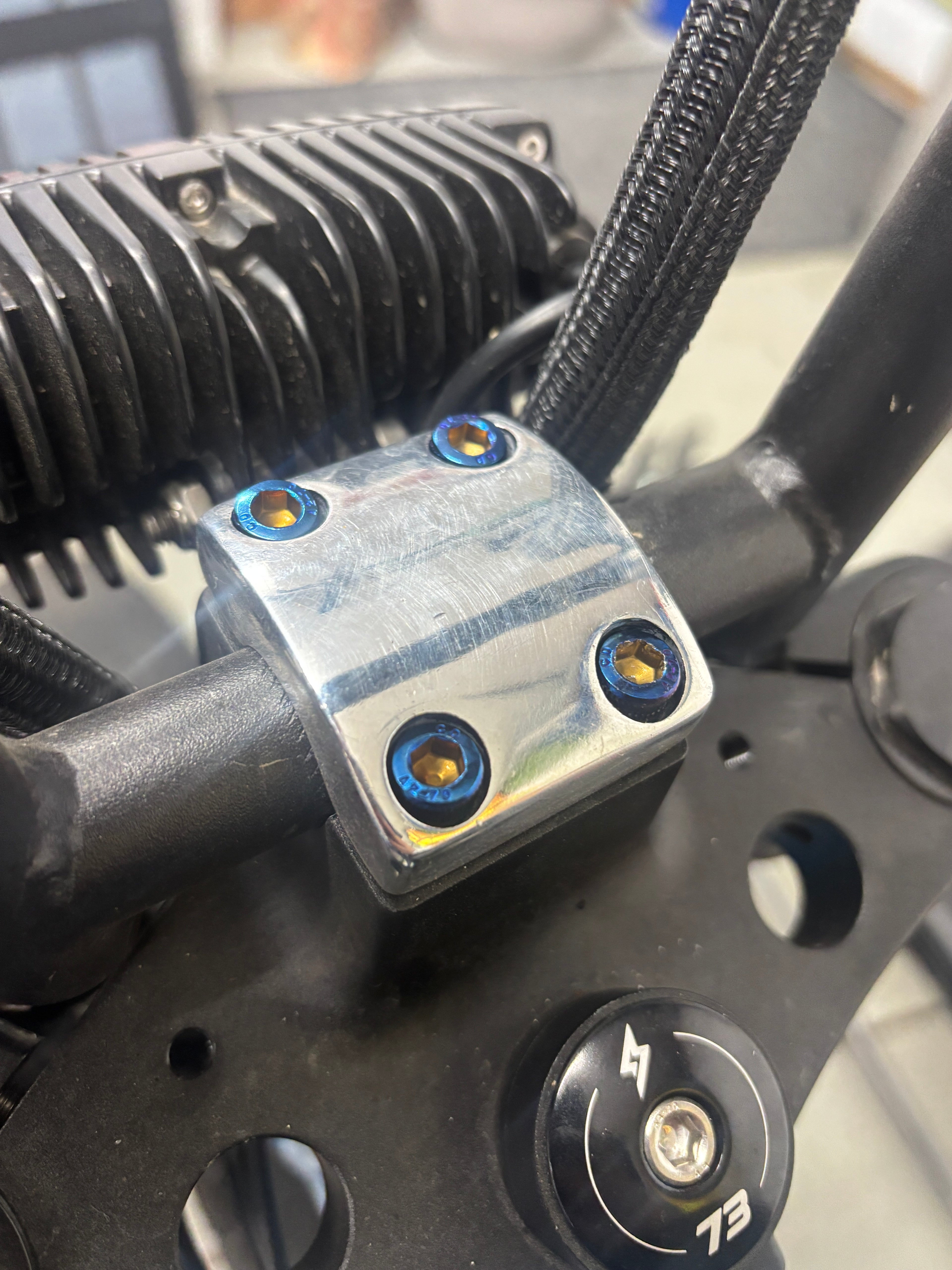 Super73 Handle Bar Mounts (4 bolts)